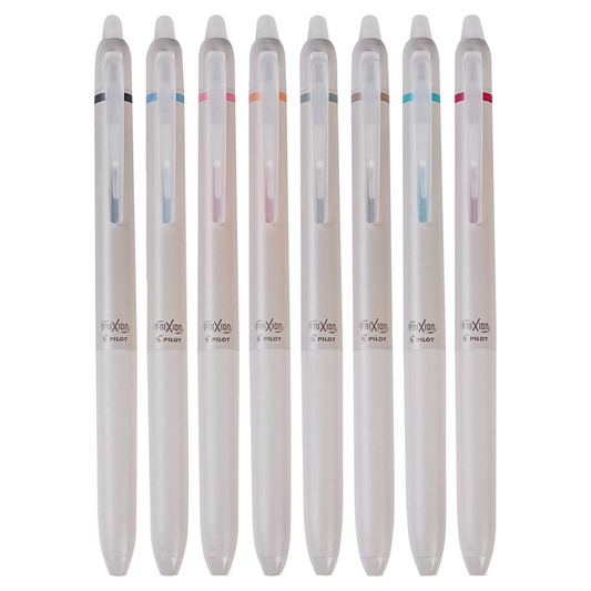 Pilot FriXion Waai Retractable Gel Pen 0.5 mm - 8 Color Set