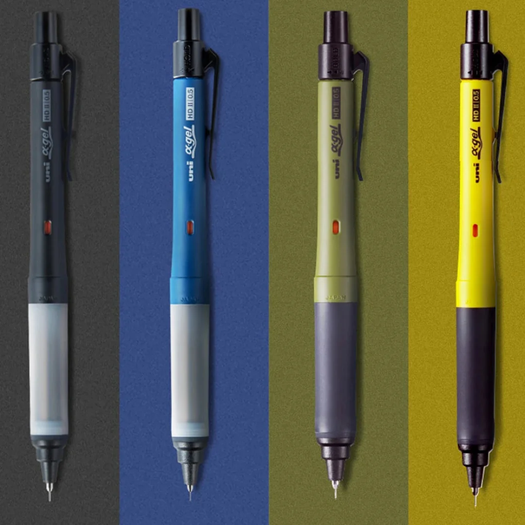 Uni Alpha Gel Switch Mechanical Pencil (Colors) - 0.5 & 0.3 mm