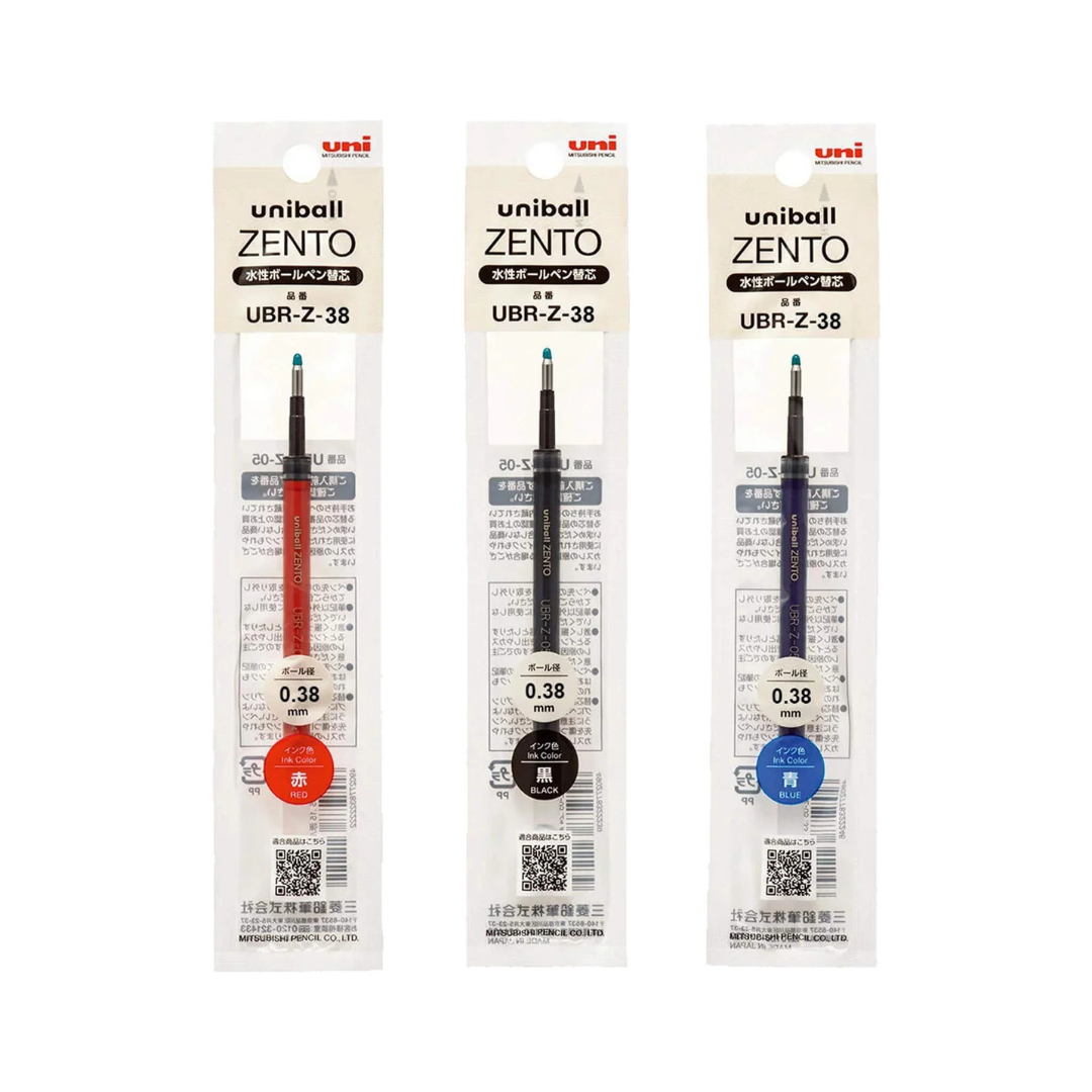 Uniball Zento Gel Pen Refill UBR-Z-38 - 0.38mm