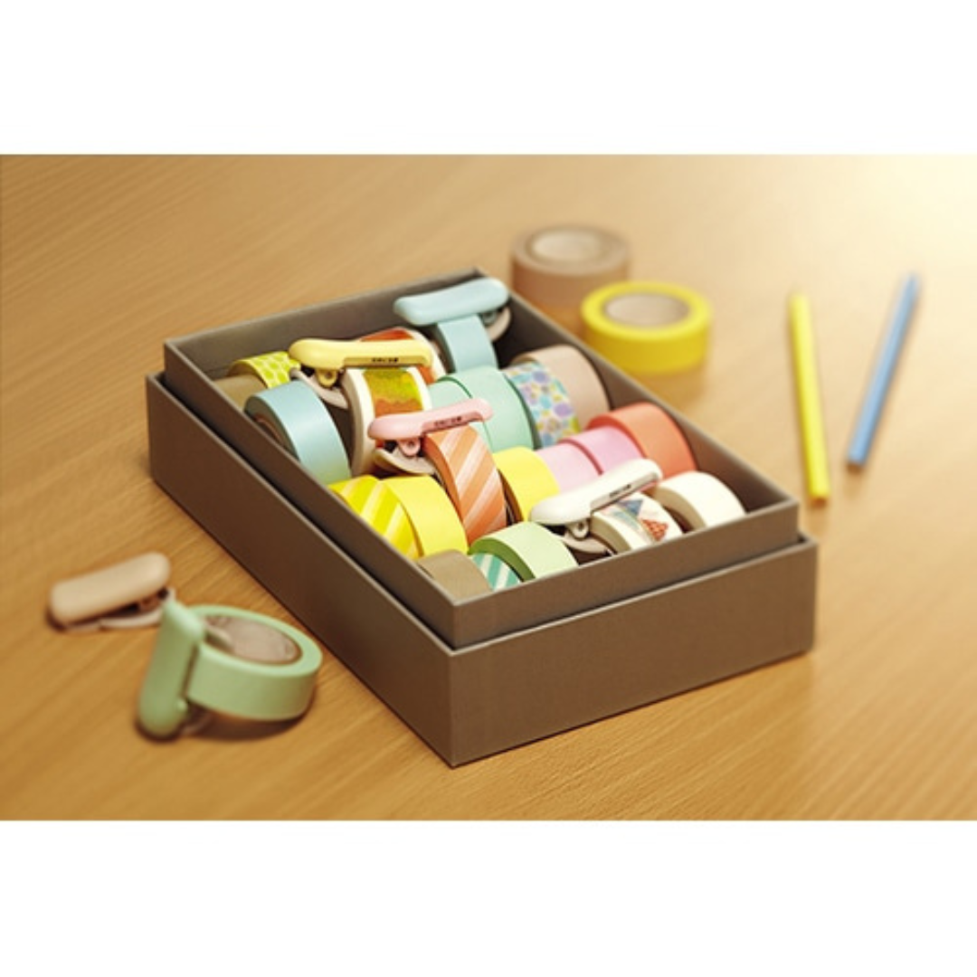 Kokuyo Karu Cut Washi Tape Cutter - Clip - 10 - 15 mm