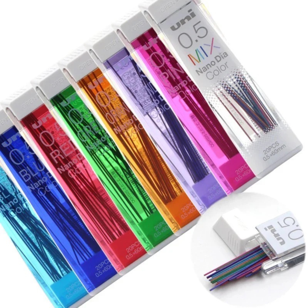 Uni NanoDia Color Erasable Lead 0.5 mm