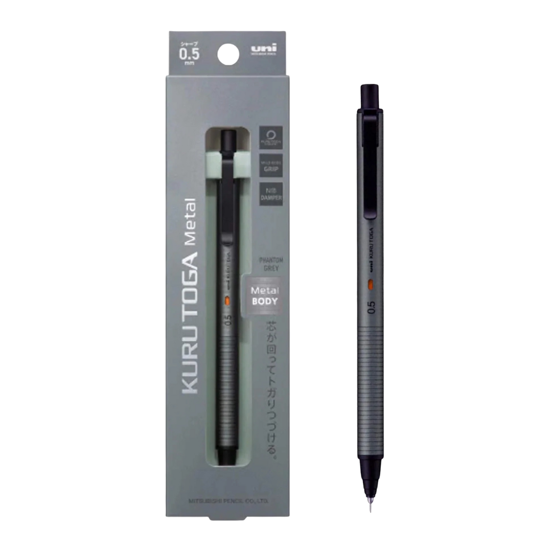 Uni Kuru Toga Metal Mechanical Pencil - 0.5 mm