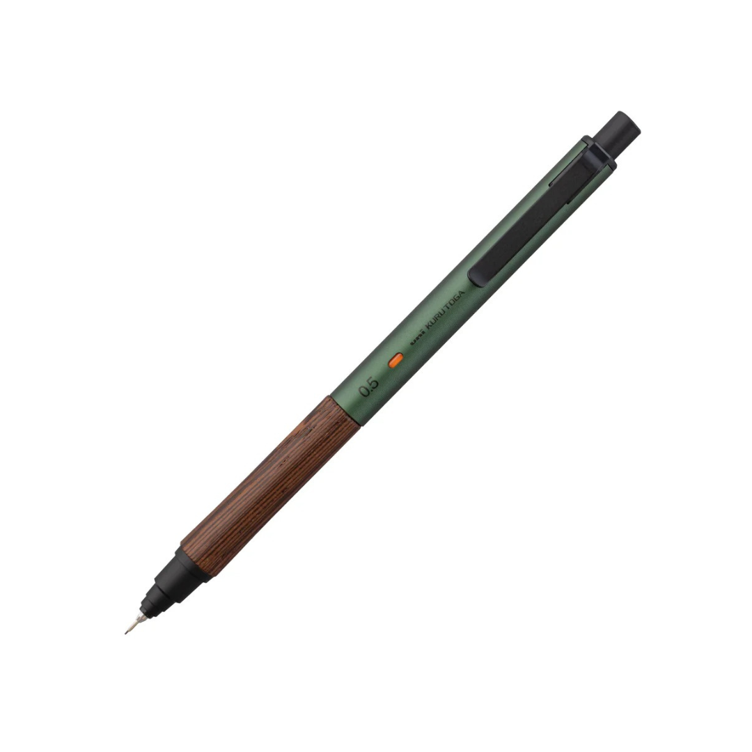 Uni Kuru Toga Wood Mechanical Pencil - 0.5 mm - Limited Edition