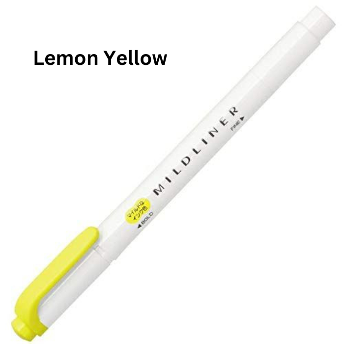 Zebra Mildliner Double-Sided Highlighter - Single