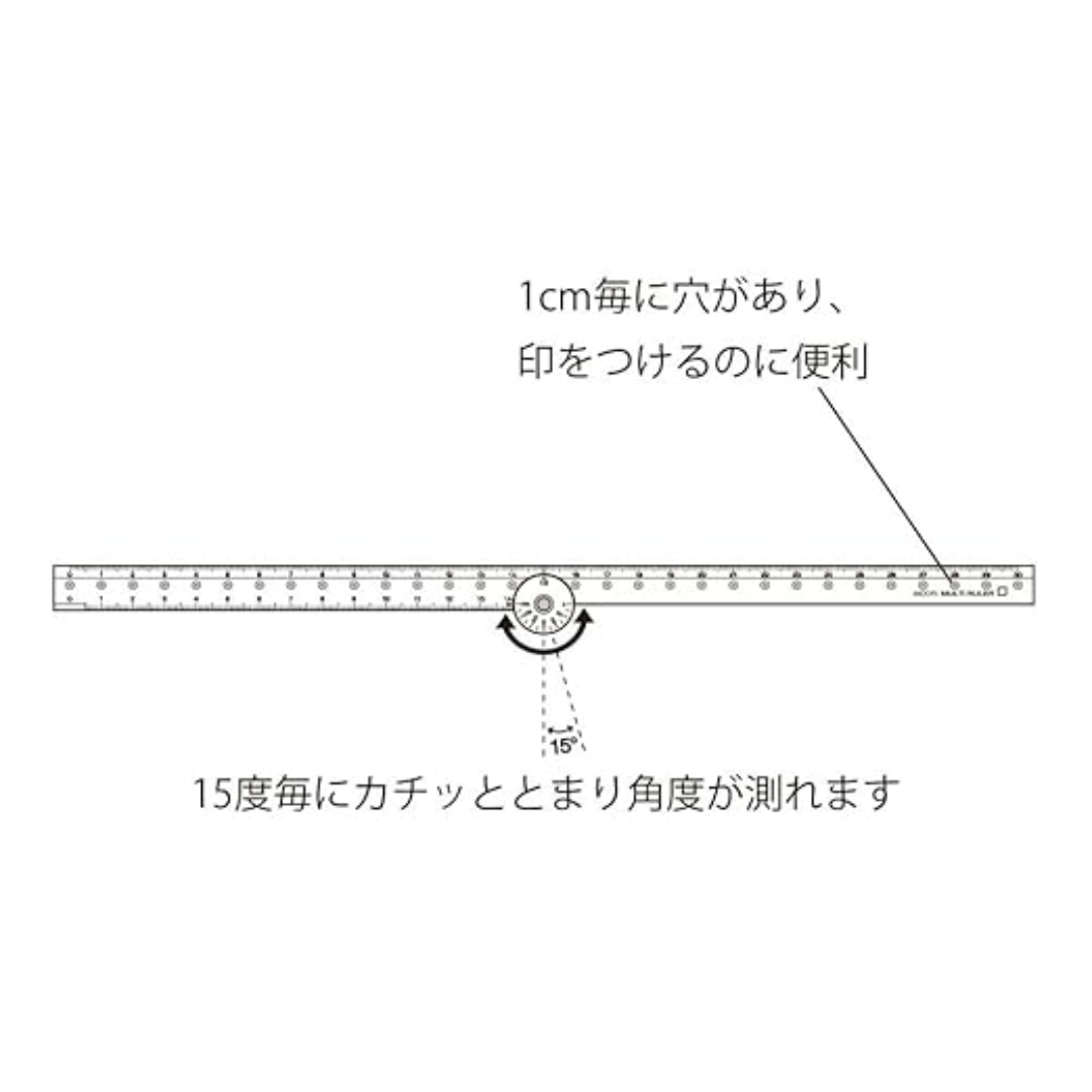 Midori Multi Ruler Pink - 30 Cms