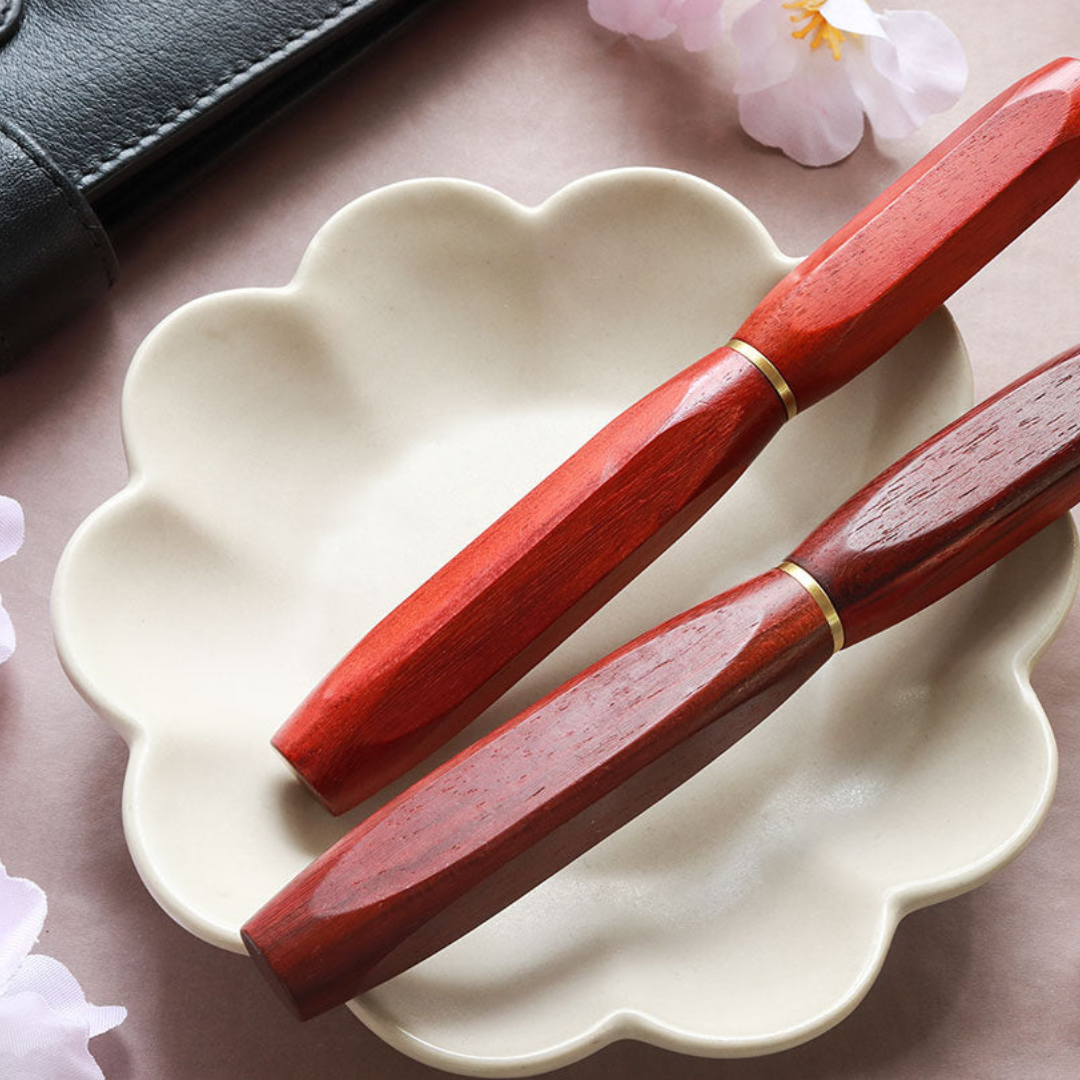 Wancher Sekai Densho Sandalwood Fountain Pen