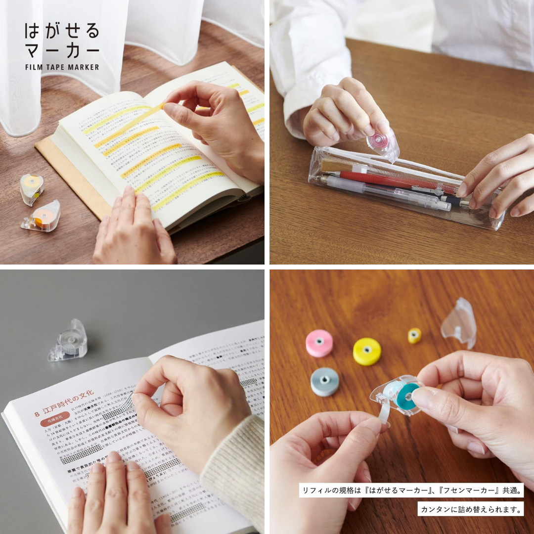 Kanmido Fusen Removable Marker Colors