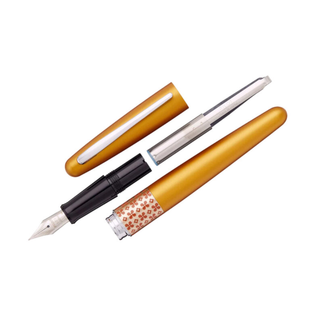 Pilot Metropolitan Retro Pop Fountain Pen - Medium - Metallic Orange