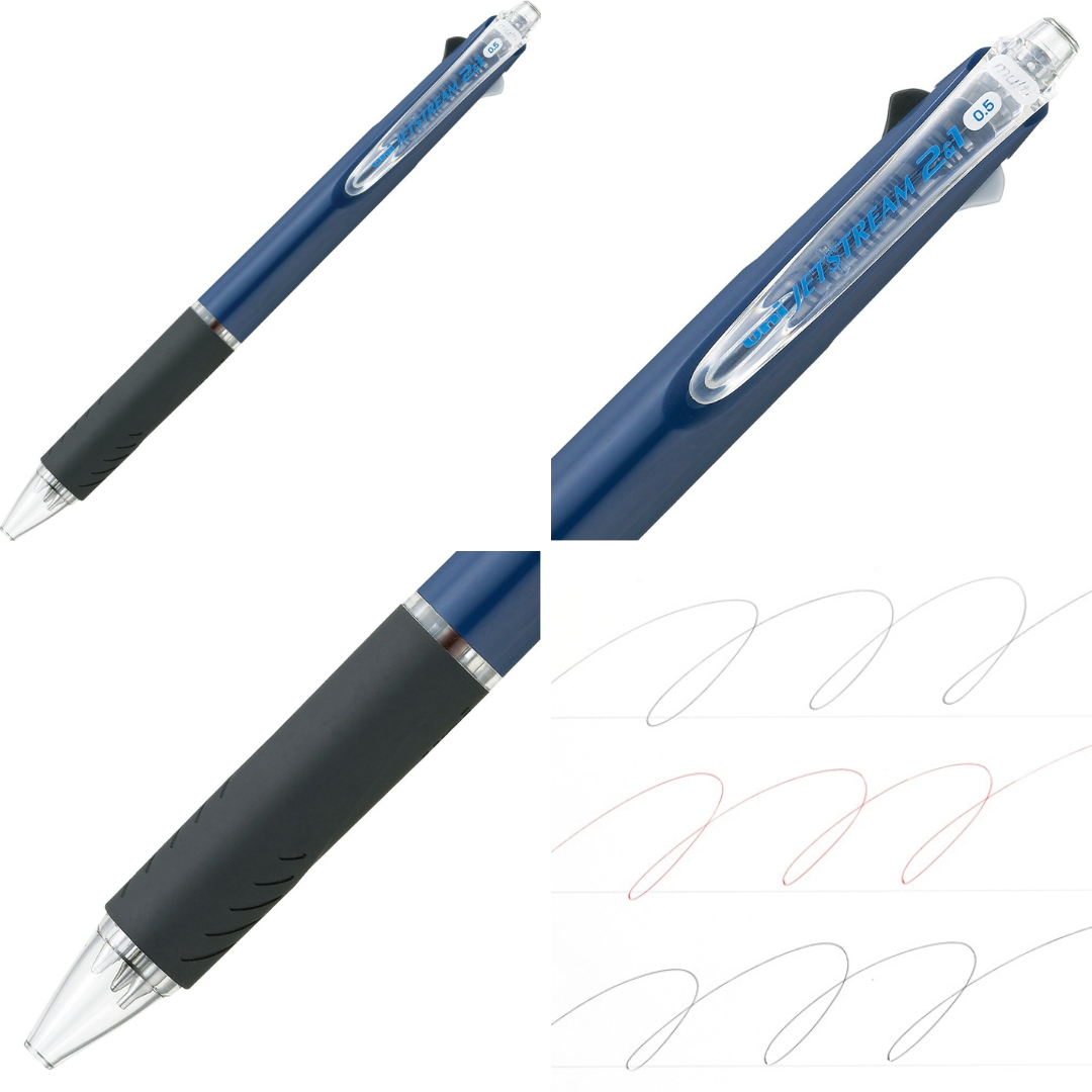 Uni Jetstream 2&1 3 Bi-Function Ballpoint - 0.5 mm