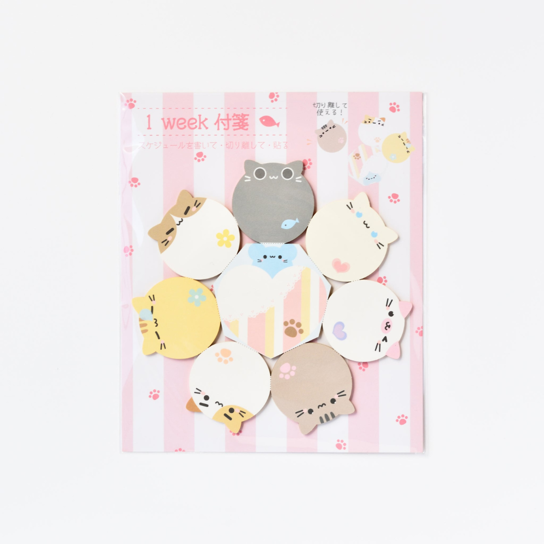 Crucial Sticky Note One Week Sticky Note - Round type