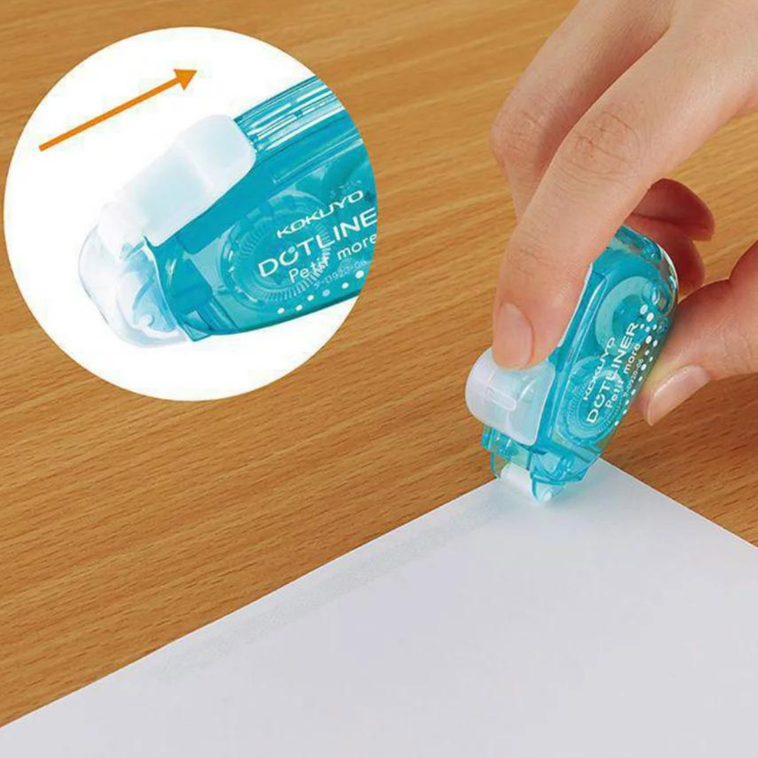 Kokuyo Dotliner Petit More Tape Runner - Permanent Adhesive - Pack of 3