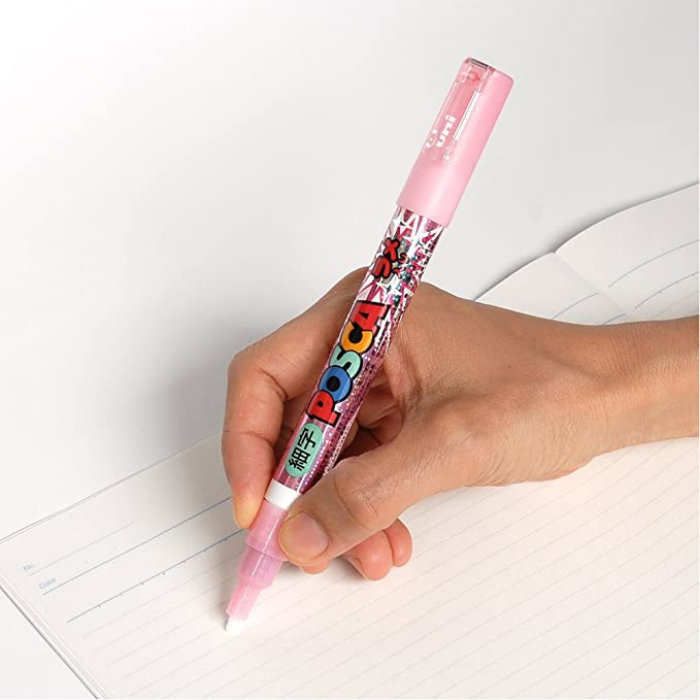 Uni Posca Glitter Paint Marker PC-1ML - Extra Fine Point