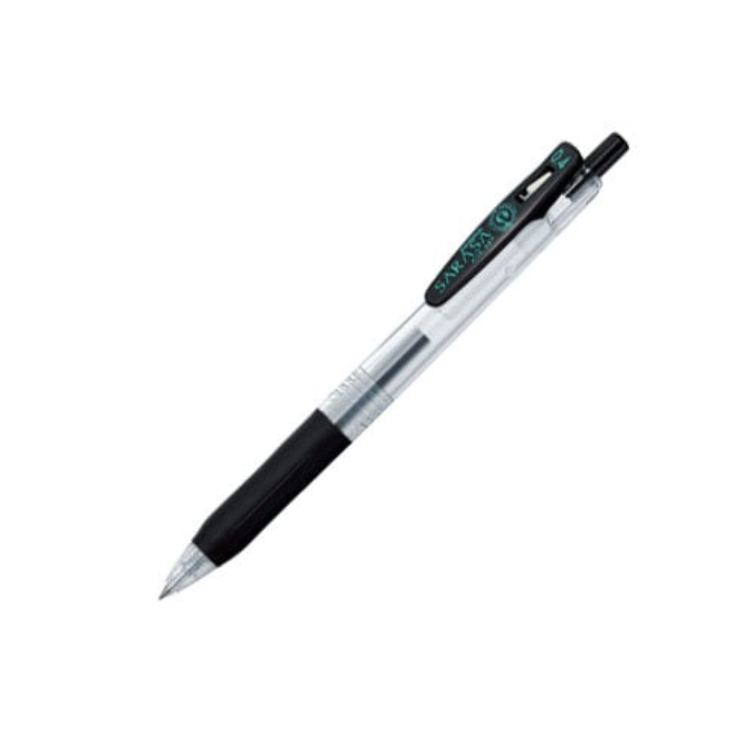 Zebra Sarasa Clip Gel Pen & Refill 0.3/0.4/0.5/0.7 & 1.0 mm - Black