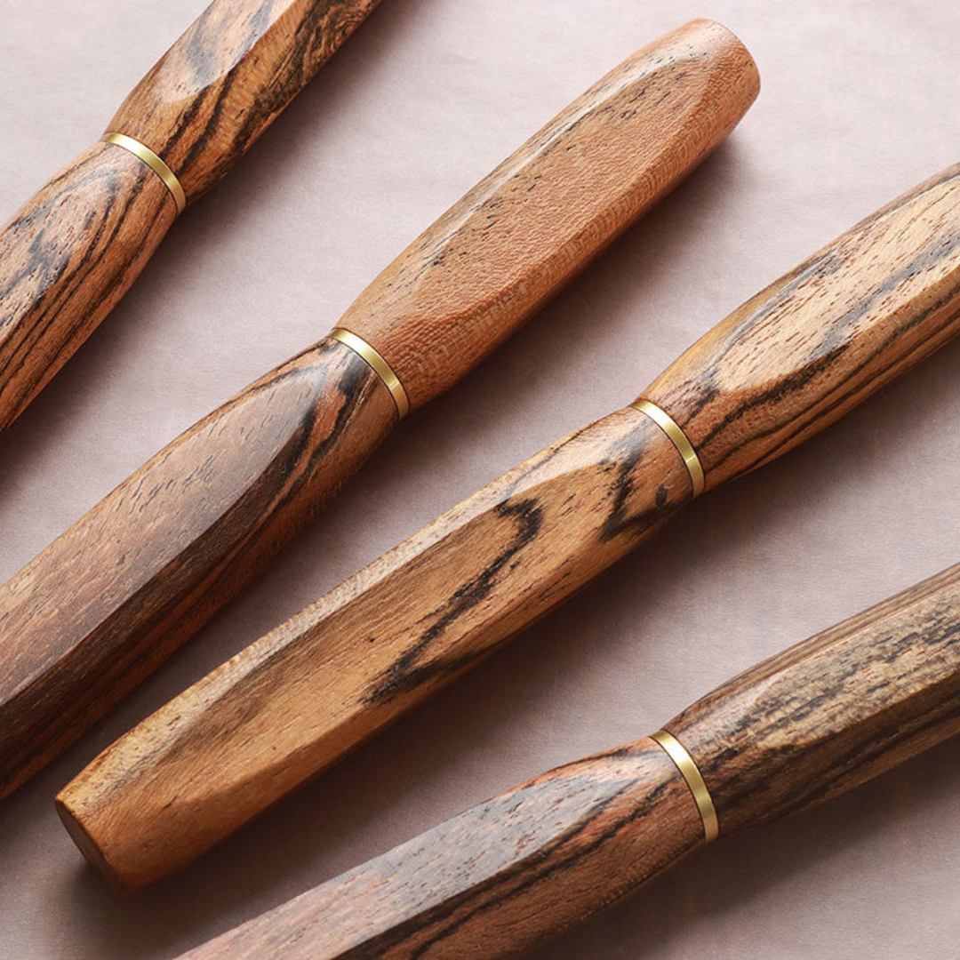 Wancher Sekai Densho Tigerwood Fountain Pen