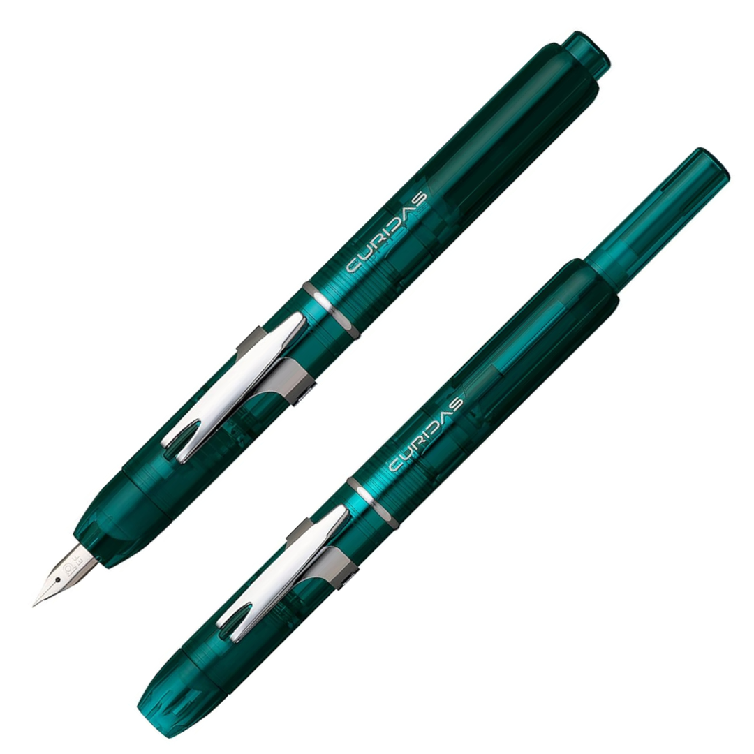 Platinum Curidas Fountain Pen - Urban Green