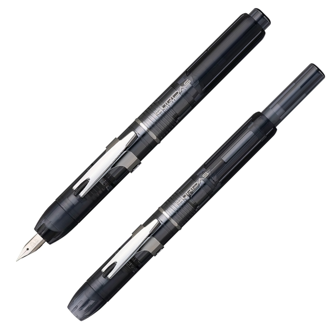 Platinum Curidas Fountain Pen - Graphite Smoke