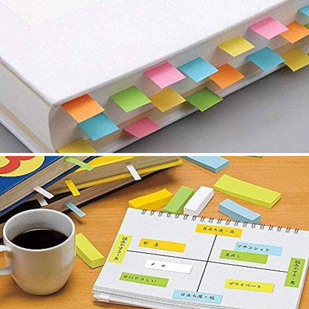 3M Post-It Multicolor Sticky Notes