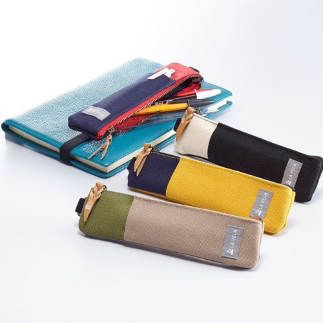 Gulfstream Pen Case Canvas Pen Case with Band