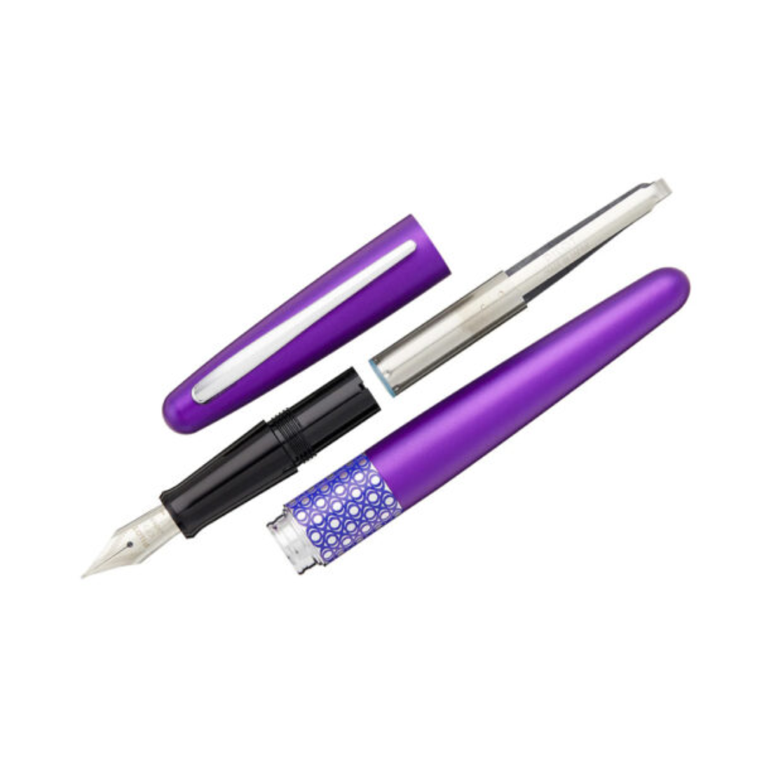 Pilot Metropolitan Retro Pop Fountain Pen - Medium - Metallic Violet