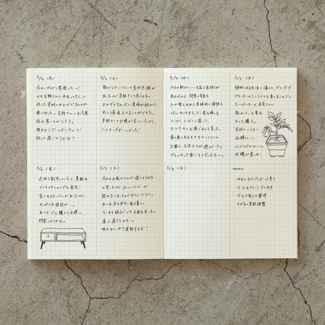 MD Notebook Journal A5 - Grid Block A