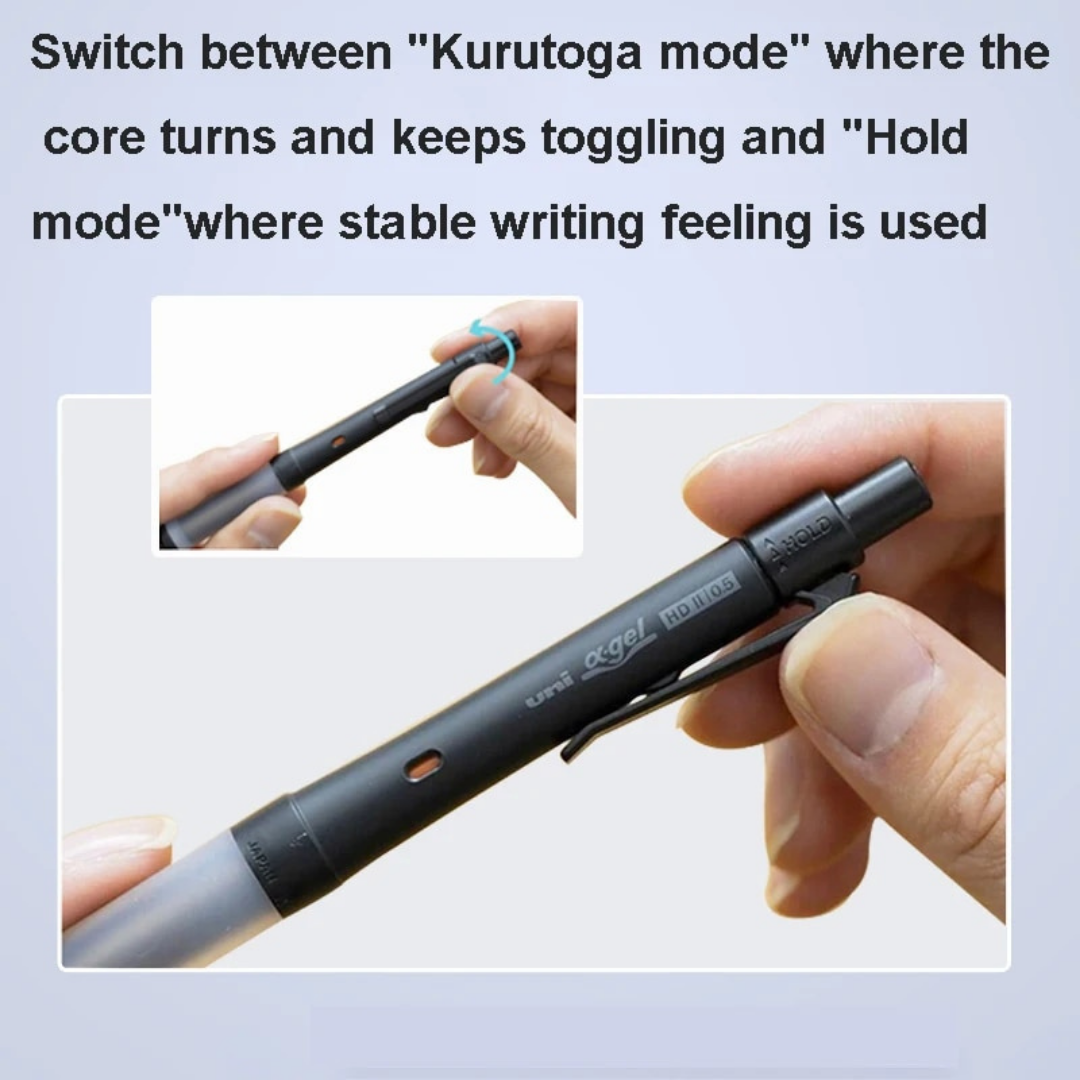 Uni Alpha Gel Switch Mechanical Pencil Pastel Colors - 0.5 mm