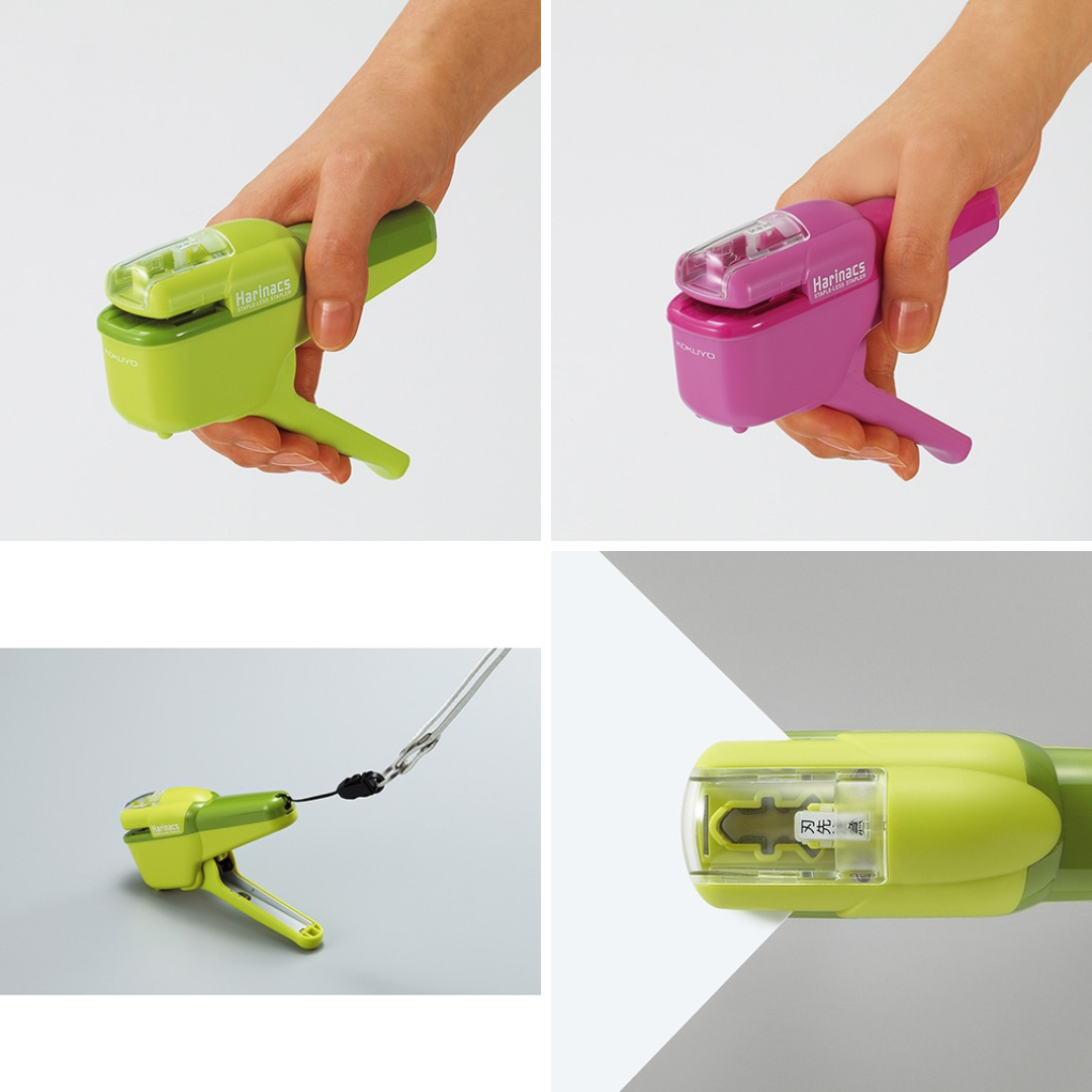 Kokuyo Harinacs Stapleless Stapler - Handy 10 Sheets