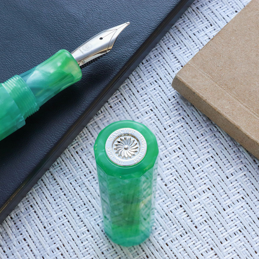 Wancher KALEIDO Fountain Pen - Green (Shisui)
