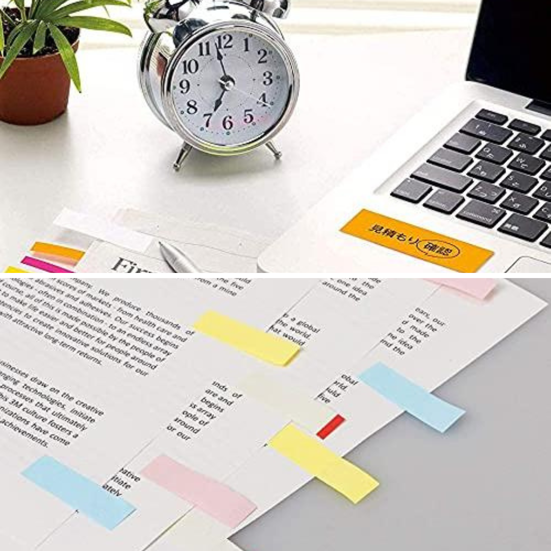 3M Post-It Multicolor Sticky Notes