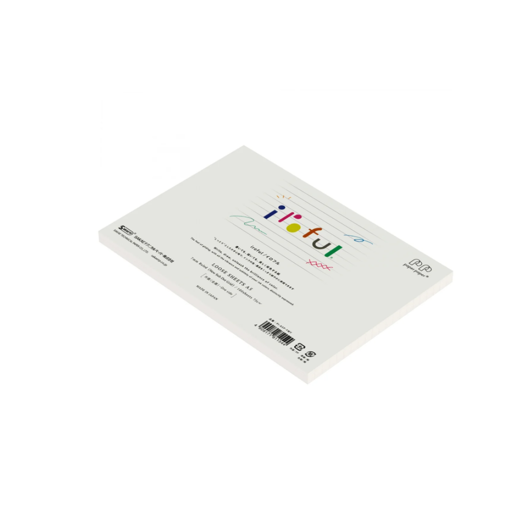 Sakae Technical Paper IROFUL Paper 75 GSM Loose Sheets - A5 - 100 Sheets