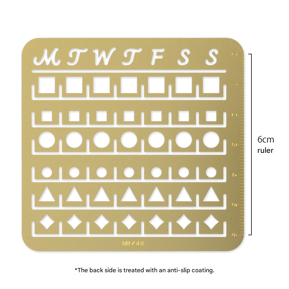 Midori Calender Template Monthly Block