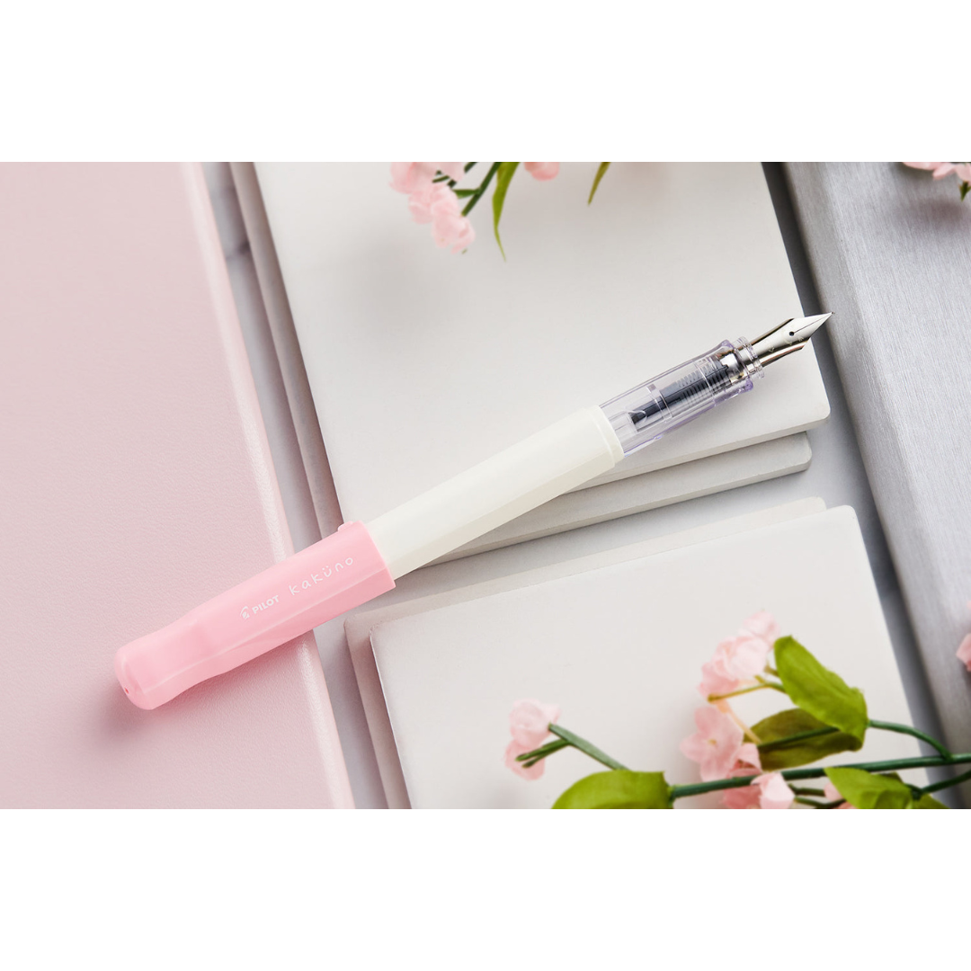 Pilot Kakuno Fountain Pen - Pink