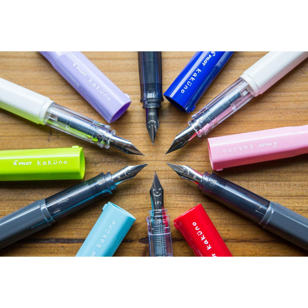 Pilot Kakuno Fountain Pen - Light Blue