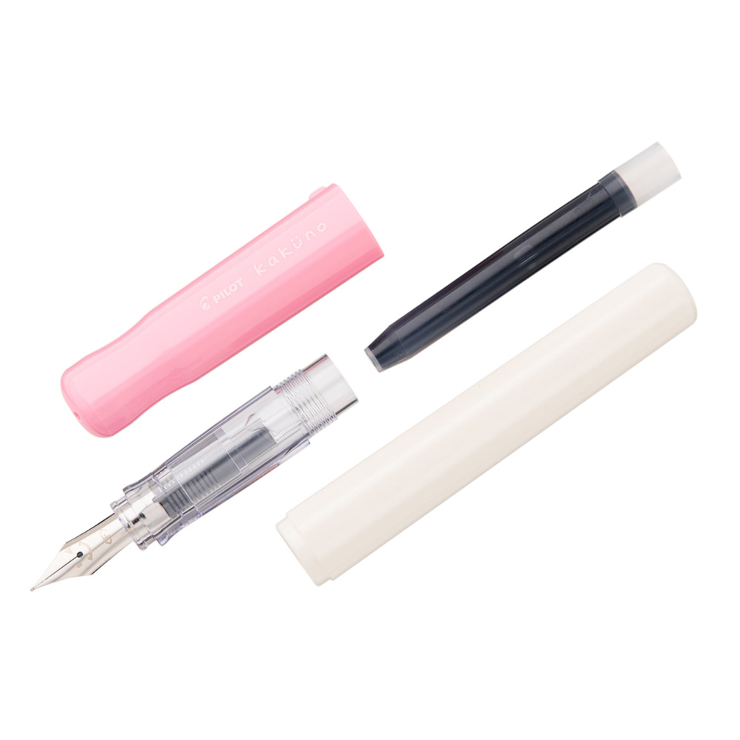 Pilot Kakuno Fountain Pen - Pink