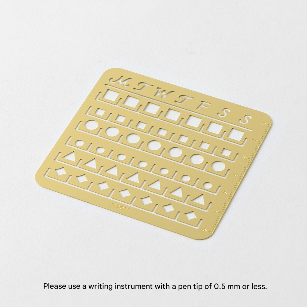 Midori Calender Template Monthly Block