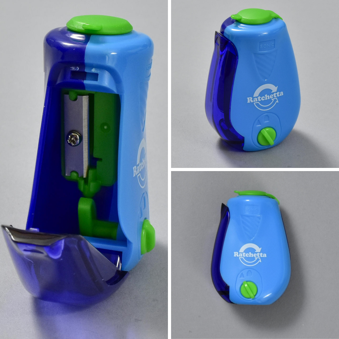 Sonic Ratchetta Pencil Sharpener with Point Adjustment