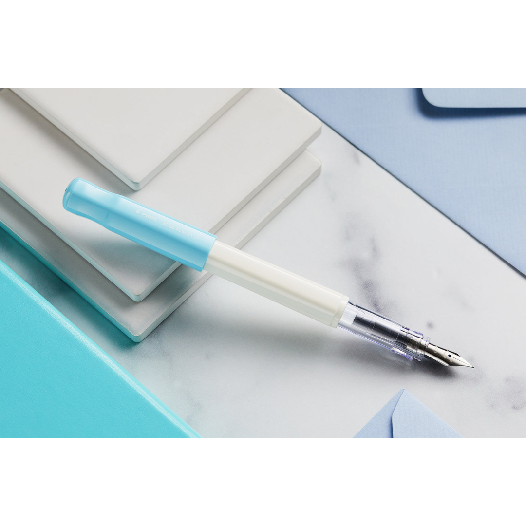Pilot Kakuno Fountain Pen - Light Blue