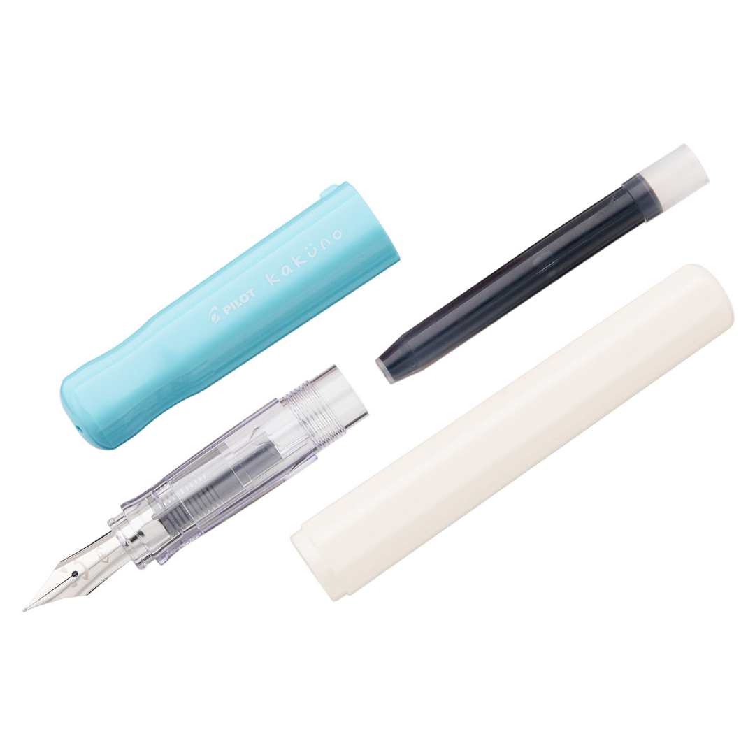 Pilot Kakuno Fountain Pen - Light Blue