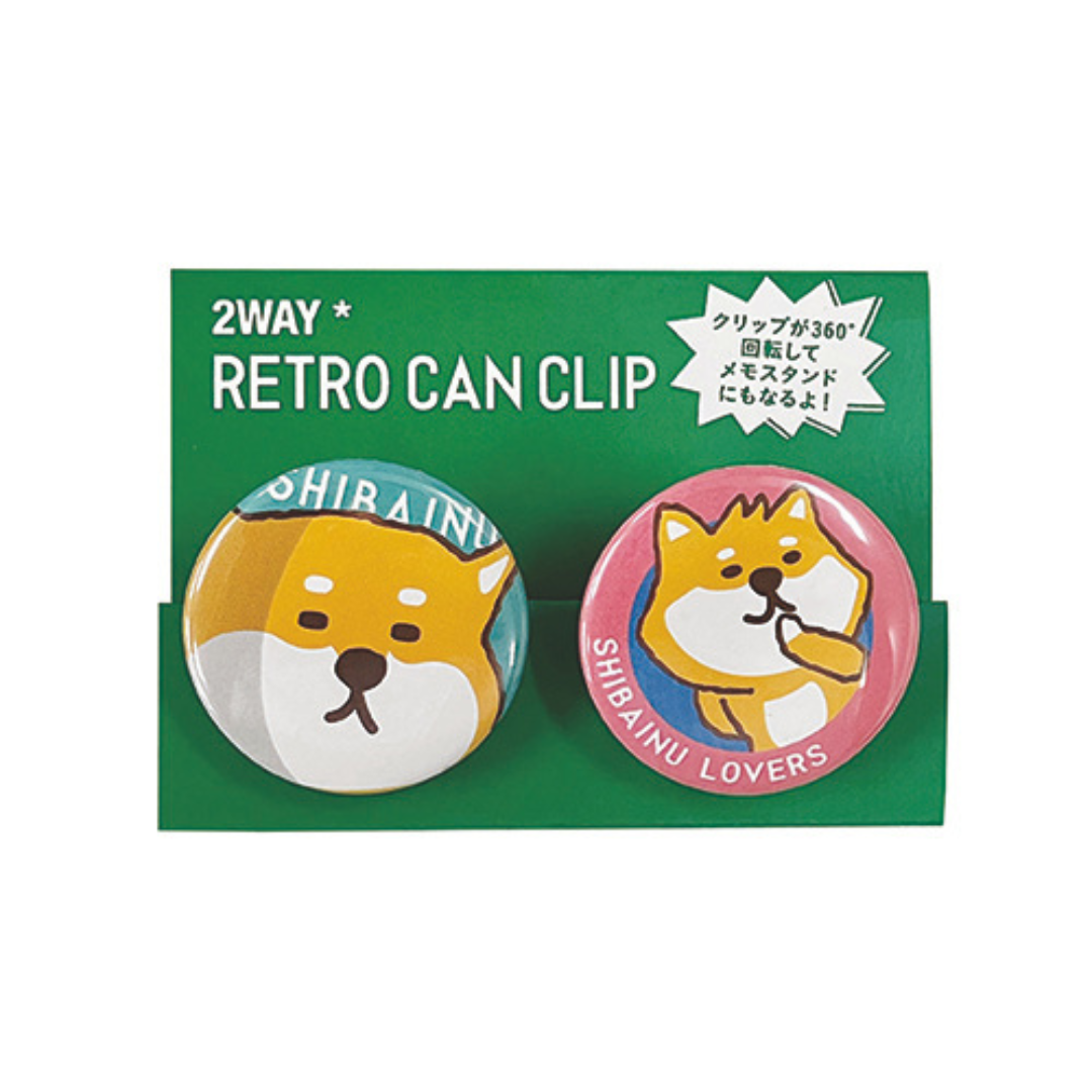 Pine Book 2 Way Clear Clip - Shiba Inu