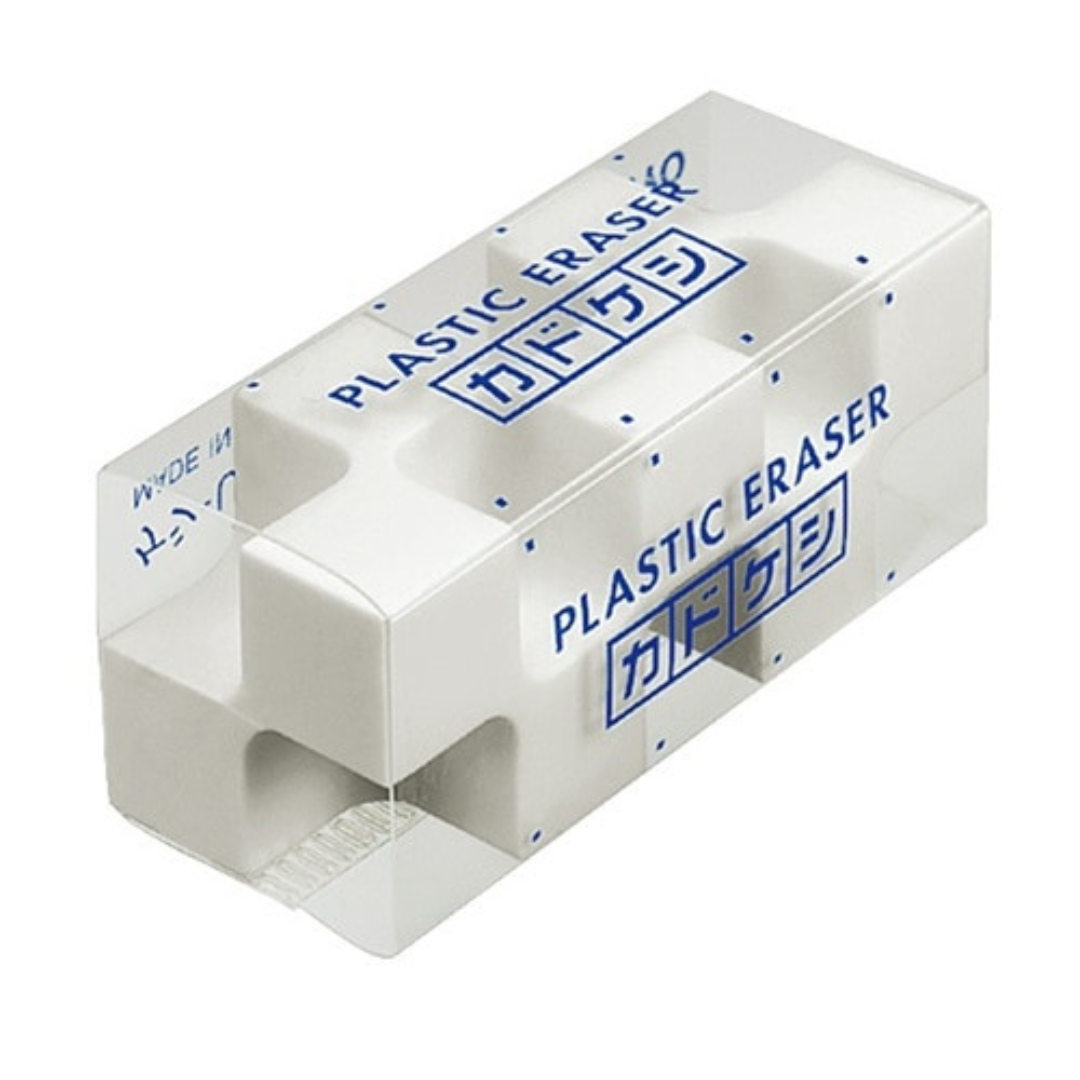 Kokuyo Kadokeshi 28-Corner Eraser - Medium - White