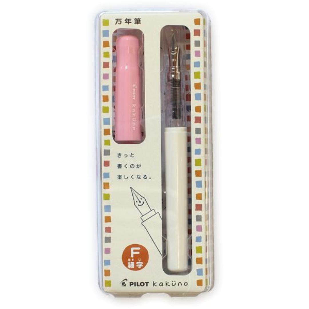 Pilot Kakuno Fountain Pen - Pink