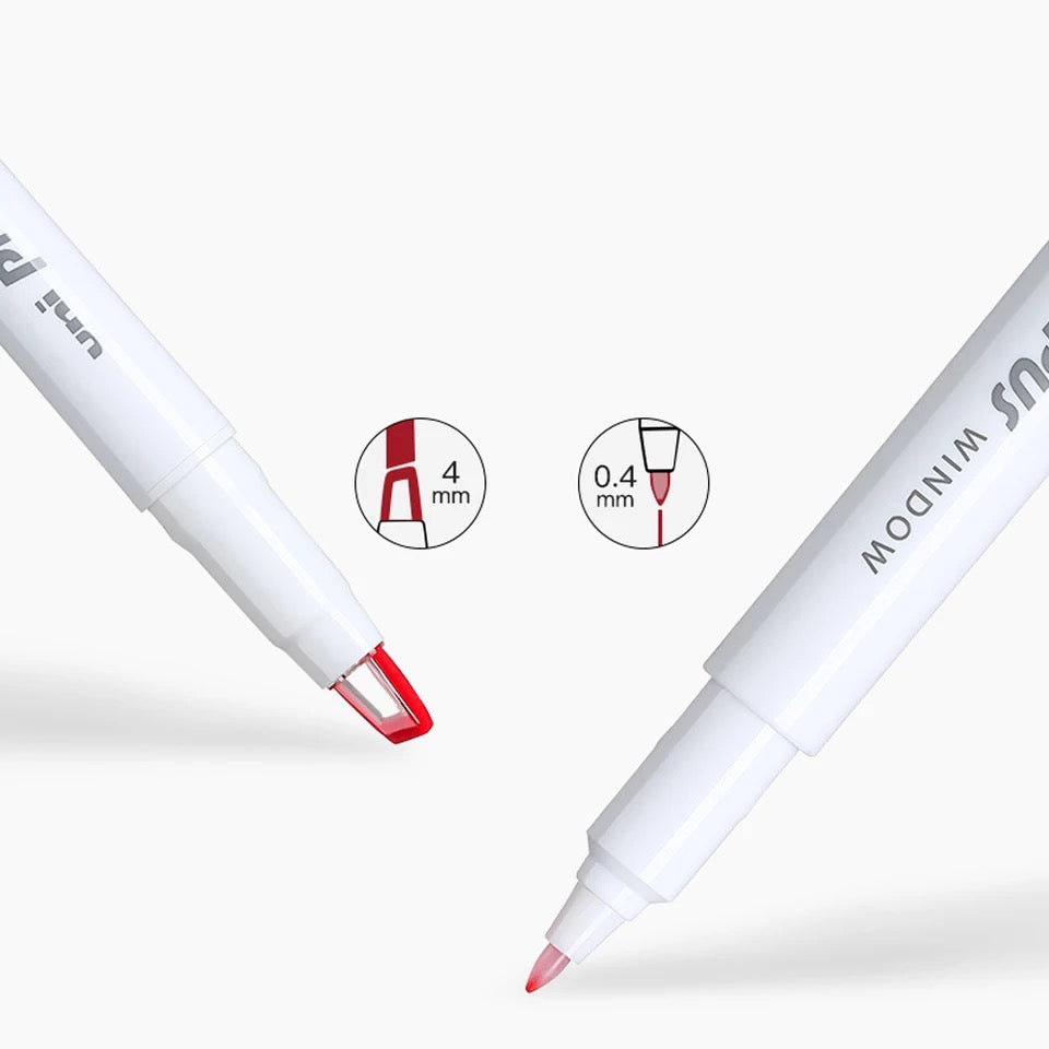 Uni Propus Window Double-Sided Highlighter - 4.0 mm / 0.6 mm - Single