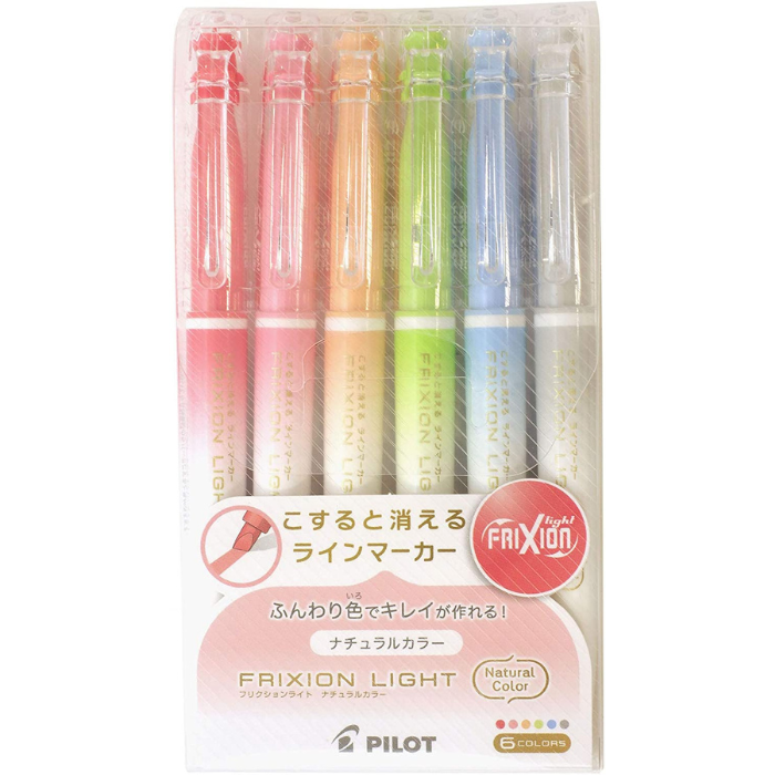 Pilot FriXion Light Natural Color Erasable Highlighter
