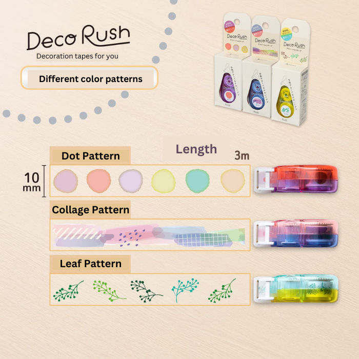 Plus DecoRush Tapes