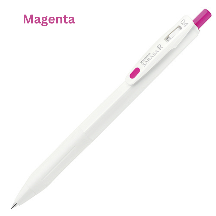 Zebra Sarasa R Ballpoint Pen - 0.4 / 0.5 mm