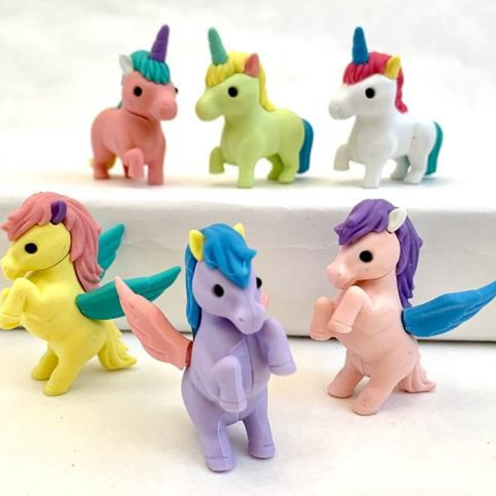 Iwako Unicorn & Pegasus Japanese Erasers