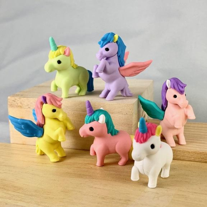 Iwako Unicorn & Pegasus Japanese Erasers