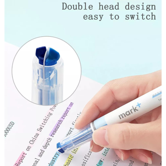 Kokuyo Mark+ Dual Tone Highlighter