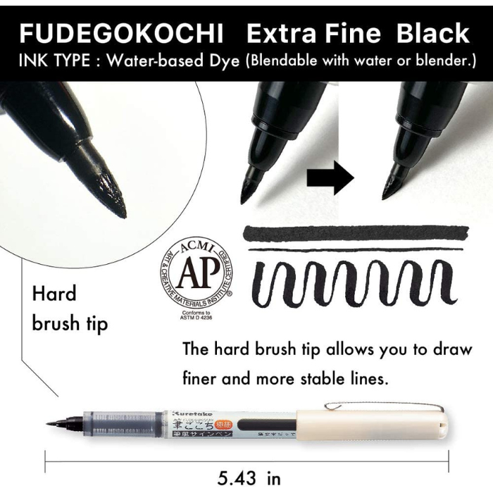 Kuretake Fudegokochi Brush Pen