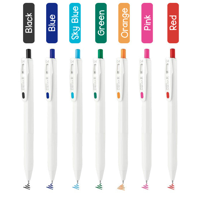 Zebra Sarasa R Ballpoint Pen - 0.4 / 0.5 mm