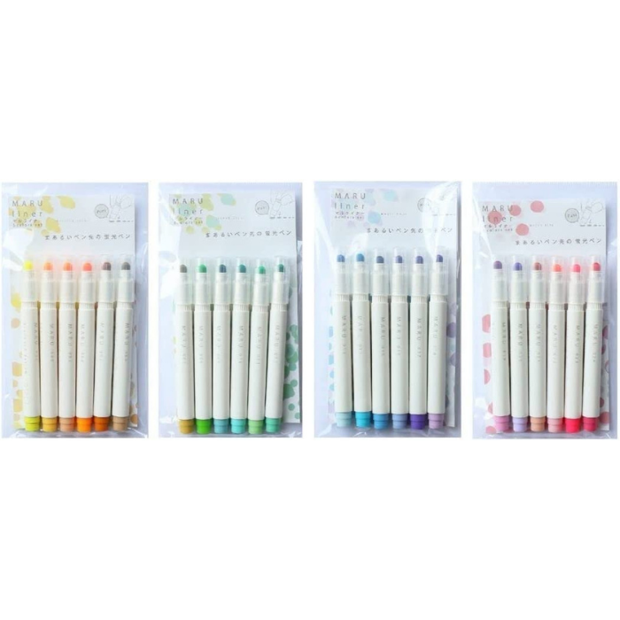Maru Liner Pair 1.0 - 5.0 mm - Pack of 6